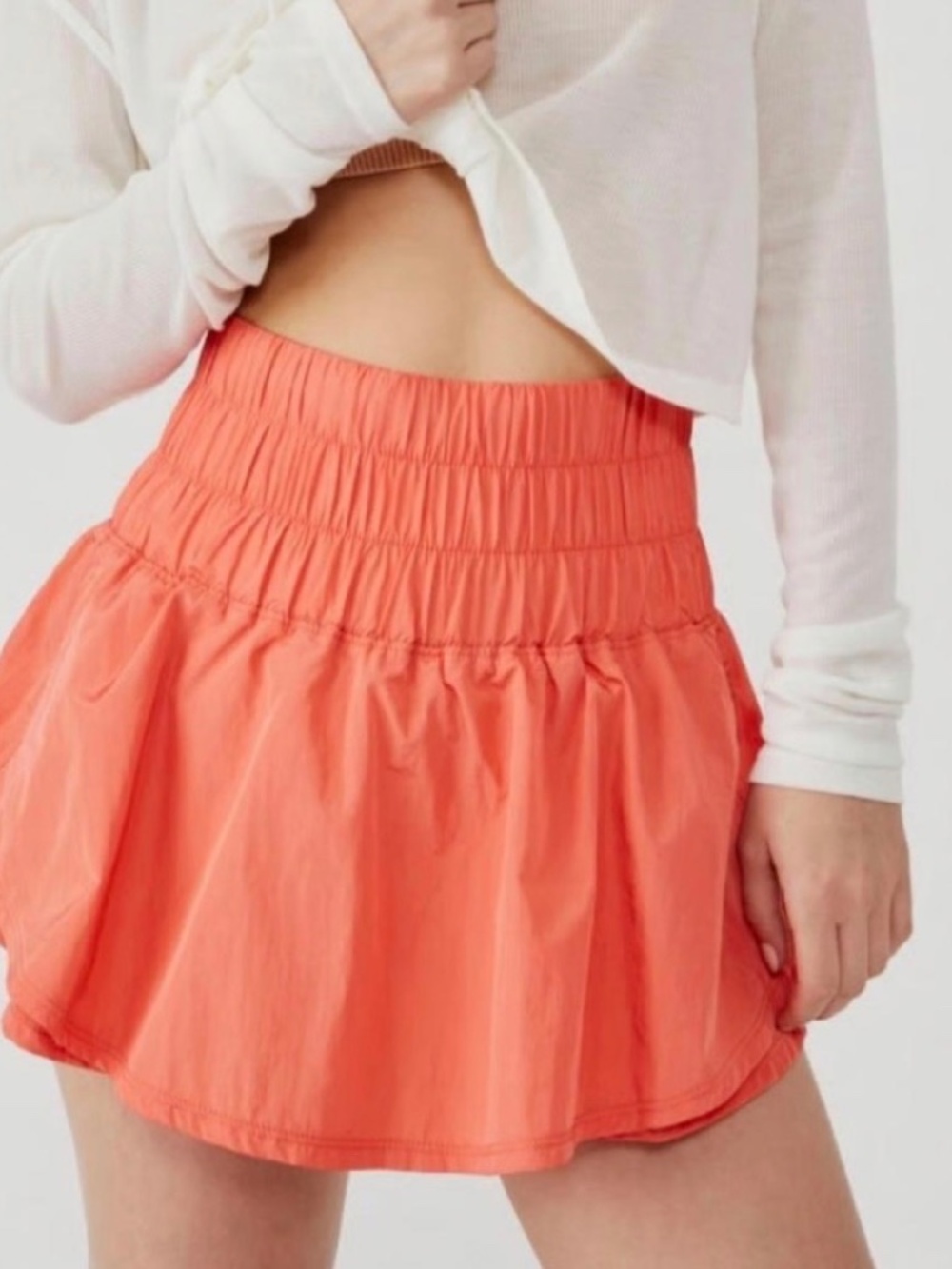 Coral Free People Movement Skort